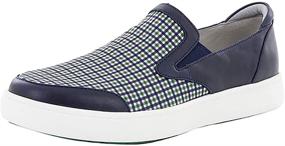 img 4 attached to Alegria Bender Mens Regular Plaid Men's Shoes and Loafers & Slip-Ons