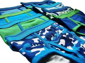 img 3 attached to Trimfit Dinosaur Sports Briefs 8 Pack Boys' Clothing ~ Underwear