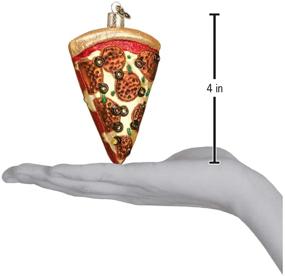 img 2 attached to 🍕 Christmas Tree Ornaments: Old World Style Pizza Slice Decorations