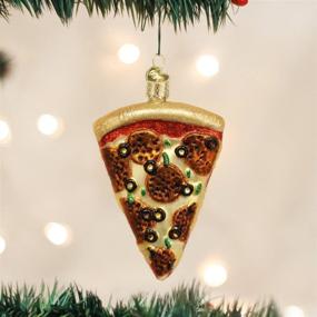 img 3 attached to 🍕 Christmas Tree Ornaments: Old World Style Pizza Slice Decorations