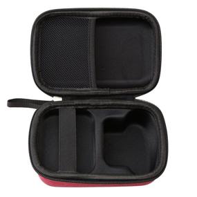 img 3 attached to 👜 Premium Hard Travel Storage Case Bag for Finishing Touch Flawless Legs Women's Hair Remover (Red) - Secure and Durable Organizer