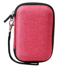 img 2 attached to 👜 Premium Hard Travel Storage Case Bag for Finishing Touch Flawless Legs Women's Hair Remover (Red) - Secure and Durable Organizer