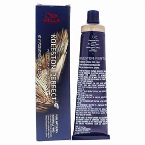 img 1 attached to 🎨 Wella Koleston Perfect Creme Hair Color - 33 0 Intense Dark Brown-Natural - 2 Ounce, Unisex Hair Color