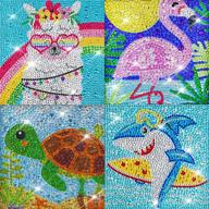 🌟 dazzle with ease: beginner's rhinestone arts & crafts - pieces diamond painting logo