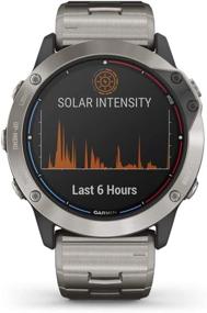 img 4 attached to ⌚ Garmin quatix 6 Multisport Marine Smartwatch with Extensive Boat Connectivity (010-02157-30)