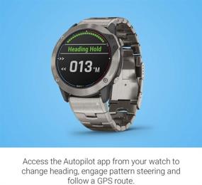 img 1 attached to ⌚ Garmin quatix 6 Multisport Marine Smartwatch with Extensive Boat Connectivity (010-02157-30)