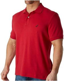 img 1 attached to Nautica Classic Men's Short Sleeve Cotton Apparel