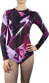 img 3 attached to ALLEZ Printed Swimsuit Swimwear Multicolored Women's Clothing