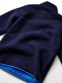 img 2 attached to 🧥 Cozy and Stylish: Amazon Essentials Quarter Zip High Pile Exploded Boys' Clothing