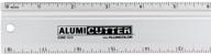 📏 alumicolor alumicutter 12-inch aluminum safety ruler straight edge in silver (1312-1) logo