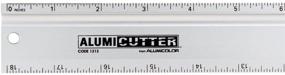 img 1 attached to 📏 Alumicolor Alumicutter 12-inch Aluminum Safety Ruler Straight Edge in Silver (1312-1)