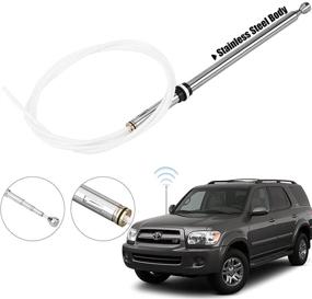 img 4 attached to 🚗 Power Car Antenna Mast & Cable Replacement (86337-AF011) for Toyota Sequoia 2001-2007 - Unikpas