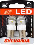💡 sylvania zevo 1156 white led bulb - pack of 2: enhanced brightness and performance logo