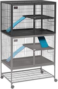 img 4 attached to 🏠 MidWest Homes for Pets 183 Ferret Nation Add-On Unit, with 1-Year Manufacturer Warranty