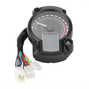 img 4 attached to AYNEFY Speedometers Motorcycle Universal Tachometer