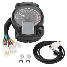 img 1 attached to AYNEFY Speedometers Motorcycle Universal Tachometer