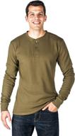 футболка noble mount thermal henley логотип