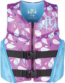 img 2 attached to 👕 Full Throttle Youth Rapid Dry Flex-Back Life Jacket: Stay Safe & Dry with Enhanced Flexibility