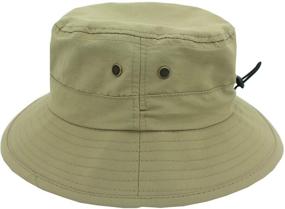 img 1 attached to 🧢 Boys' and Girls' Wide Brim Bucket Hat for Enhanced Sun Protection - Stylish Accessories for Boys