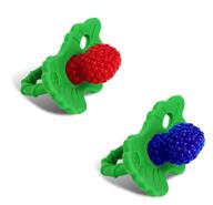 razbaby raz berry silicone teether multi texture baby care logo