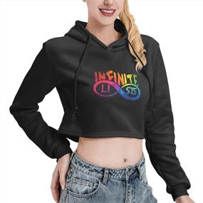 img 3 attached to 👕 Premium Sleeve Sweatshirt Infinite Custom Hoodie - Boys' Fashion Hoodies & Sweatshirts