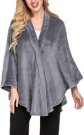 ekouaer cashmere oversized flannel gardigan women's accessories for scarves & wraps logo