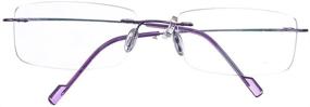 img 3 attached to Rongchy Titanium Eyeglasses Strengths Available