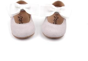 img 4 attached to 👶 Starbie Baby Mary Jane: Stylish Soft-Sole Shoes in 6 Vibrant Colors for Your Little Girl