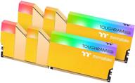 термалтейк toughram rgb ddr4 3600мгц 16гб (8гб x 2) 16 логотип