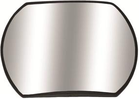 img 2 attached to CIPA 49402 4x5.5" Oblong Stick-On Convex HotSpot Mirror