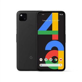 img 4 attached to 📱 New Unlocked Google Pixel 4a Smartphone - 128 GB Storage - 24 Hour Battery Life - Just Black