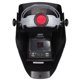 img 1 attached to 🔥 Jackson Safety Welding Helmet 46129 - Digital Auto Darkening Filter, Lightweight Welder Face Mask for Men and Women, HSL-100 Shell, Universal Size, Black