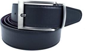 img 1 attached to 🔵 Royal Blue Reversible Belt - Men's Accessories in 35mm Belts