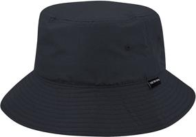 img 2 attached to 🧢 HAT DEPOT Washed Packable 7 10Yrs Boys' Accessories: The Ultimate Hat Collection for Young Adventurers