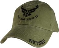 🧢 top-quality green u.s. air force retired cap: officially licensed logo