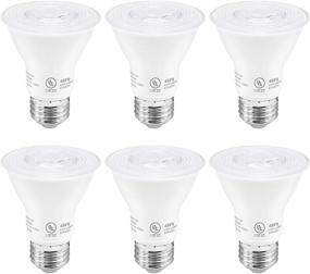 img 4 attached to YGS-Tech 6 Pack PAR20 LED Light Bulb Industrial Electrical