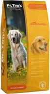 optimal weight management: dr. tim's metabolite grain-infused premium dog food logo