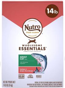 img 4 attached to NUTRO Wholesome Essentials Dry Cat Food - Salmon and Brown Rice Recipe