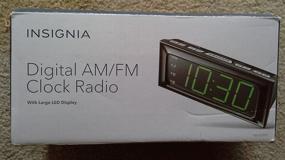 img 1 attached to ⏰ Insignia NS-CLOPP2: Digital AM/FM Dual-Alarm Clock for Enhanced Wake-Up Experience