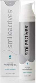 img 3 attached to Smileactives Teeth Whitening Combo - Power Whitening Gel 100 ml + Tooth Whitening Pen 3.25 ml – 90 Day Supply for Ultimate Tooth Whitening & Brightening