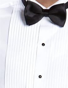 img 3 attached to 🎩 Luxe Microfiber Regular Pleated Tuxedo: Supreme Men's Formal Wear