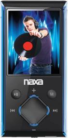 img 1 attached to 📺 Naxa NMV-173 Blue Portable Media Player: 1.8" LCD Screen, 4GB Flash Memory, SD Card Slot