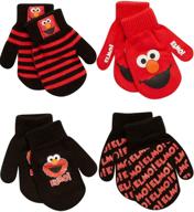 🧤 seo-enhanced sesame street baby boys mittens - boys' accessories logo