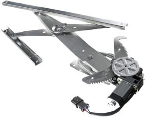 img 2 attached to A-Premium Front Driver Side Power Window Regulator with 🚗 Motor for Ford Taurus 1996-2007, Mercury Sable 1996-2005: High-Quality Replacement