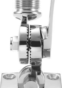 img 1 attached to ⚓️ ZOMCHAIN Marine VHF Antenna Mounts - Stainless Steel Ratchet Mount with Adjustable Base for Boats