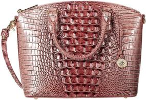 img 1 attached to 👜 Versatile and Chic: Brahmin Duxbury Satchel Convertible Top-Handle Bag for Effortless Elegance