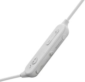img 2 attached to Sony WI-SP600N Premium Waterproof Bluetooth Wireless Extra Bass Sports In-Ear 6 Hr Of Playback Headphones/Microphone (White)