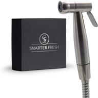 🚿 introducing the smarterfresh luxury handheld bidet sprayer for toilet: ultimate control, quality, and stainless steel shattaf logo