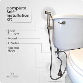 img 3 attached to 🚿 Introducing the SmarterFresh Luxury Handheld Bidet Sprayer for Toilet: Ultimate Control, Quality, and Stainless Steel Shattaf