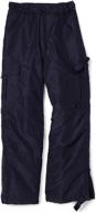 👖 rothschild boys snow pant medium: premium clothing for active boys logo